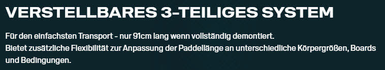DUOTONE One verst. 3-teilig