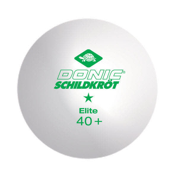 Donic Schildkröt TT-Ball 1-Stern ELITE POLY 40+