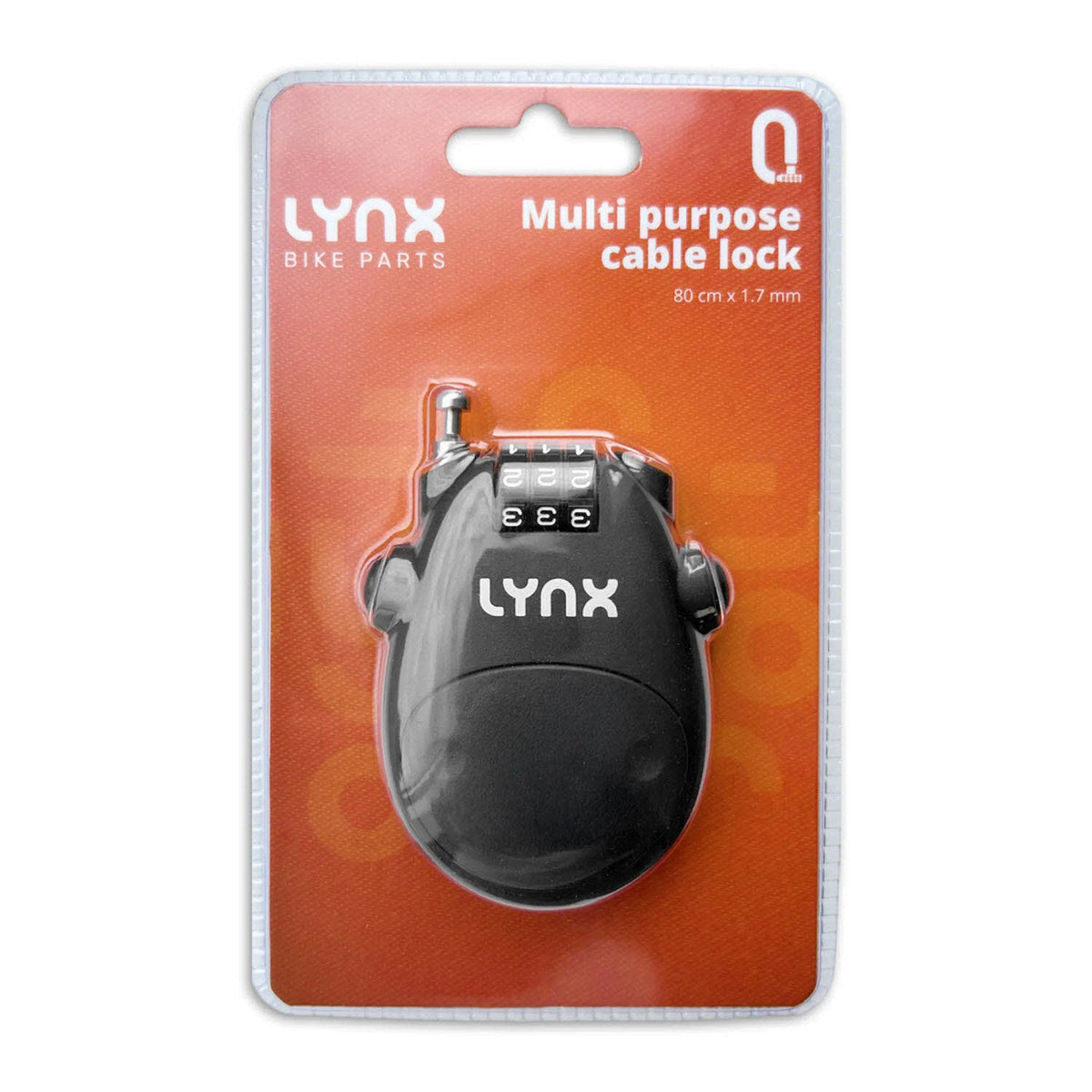 LYNX Mehrzweck-Kabelschloss