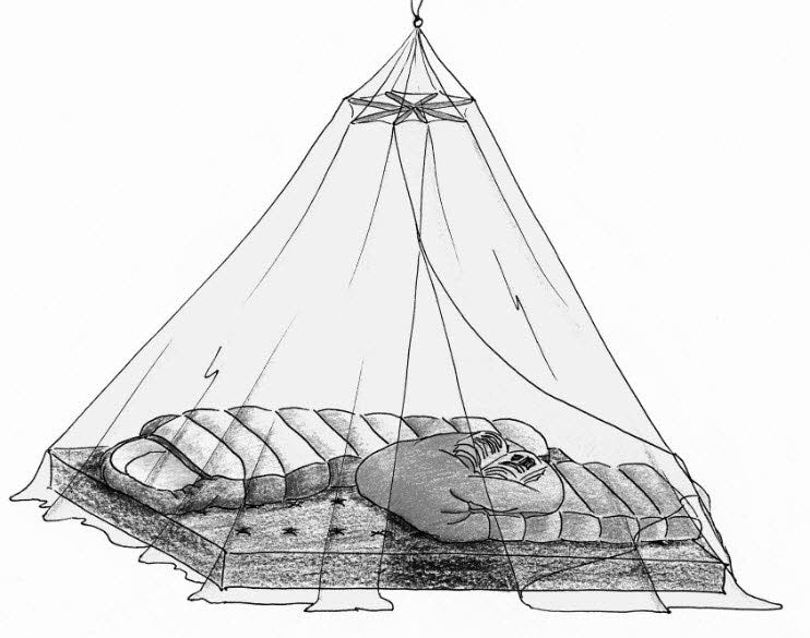 Basic Nature Mosquito Net 'Classic' Canopy 2P