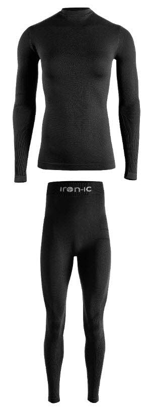 IRON-IC Women Unterwäsche-Set lang