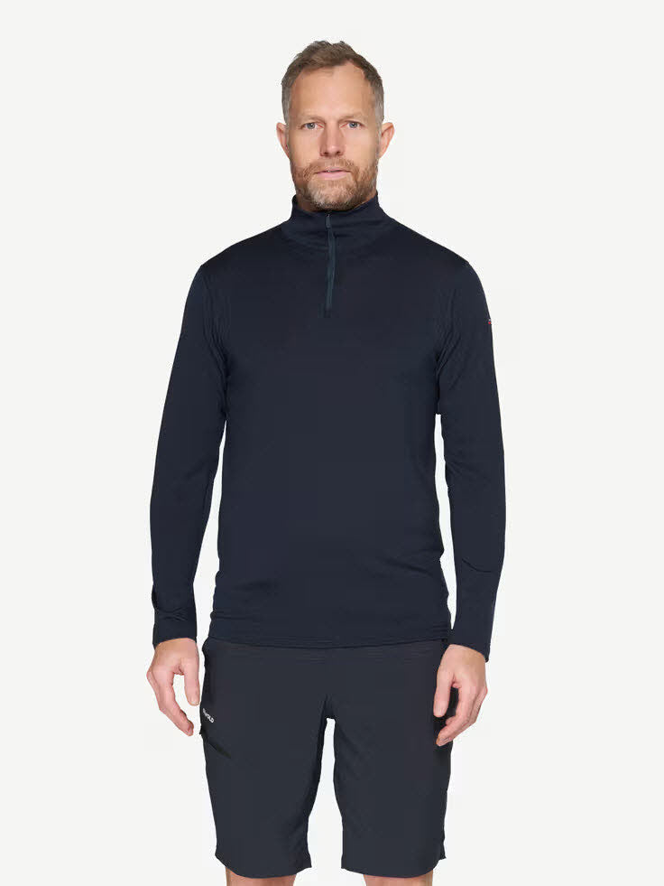 Devold BREEZE MERINO 150 ZIP NECK MAN