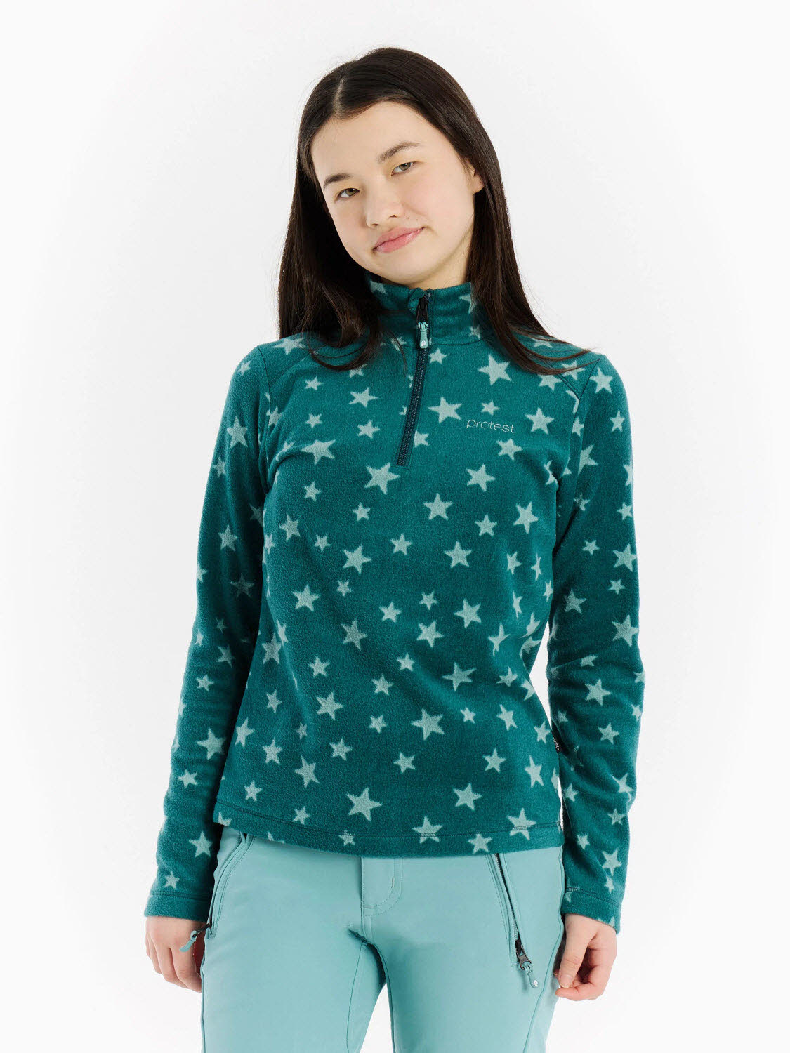 Protest PRTRemissy JR 1/4 zip active top