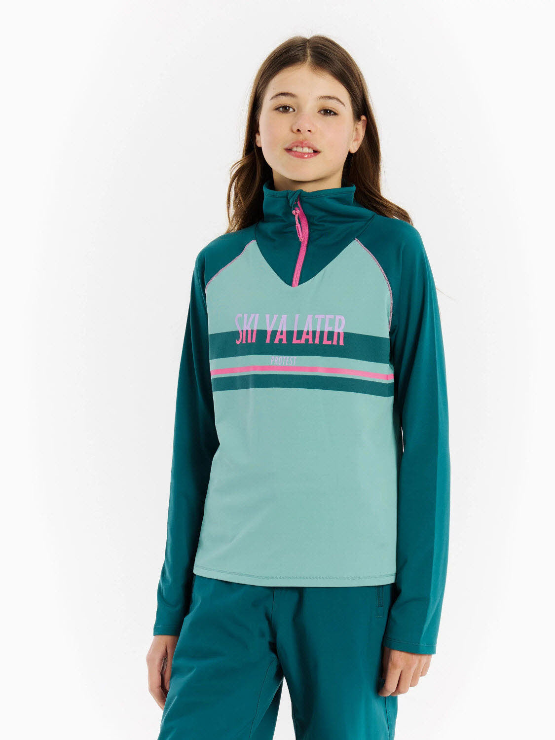 Protest PRTWonder JR 1/4 zip active top