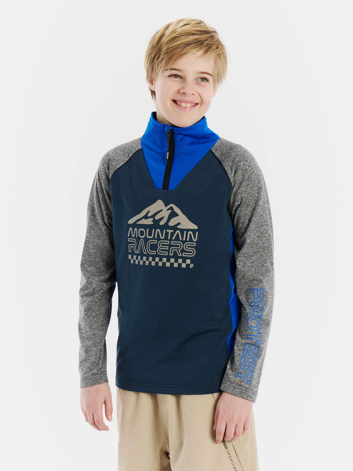Protest PRTDelano JR 1/4 zip active top