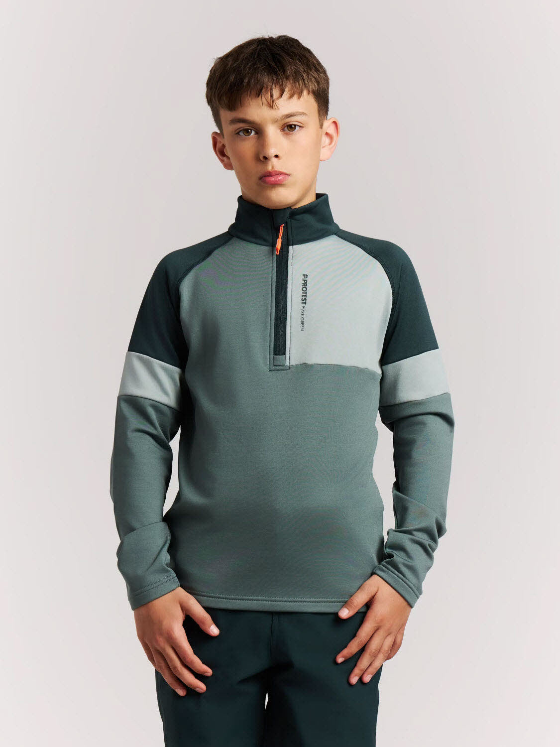 Protest PRTJohnson JR 1/4 zip active top
