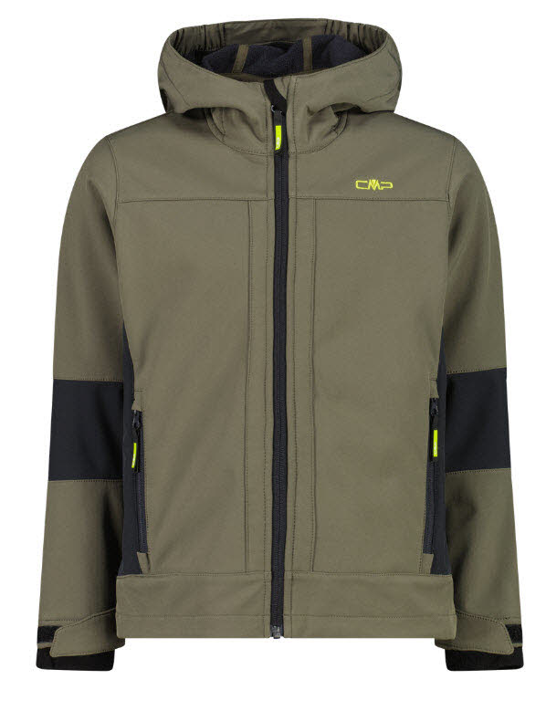 CMP KID JACKET FIX HOOD
