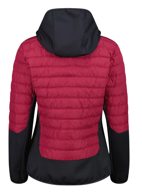 CMP WOMAN JACKET HYBRID FIX HOOD