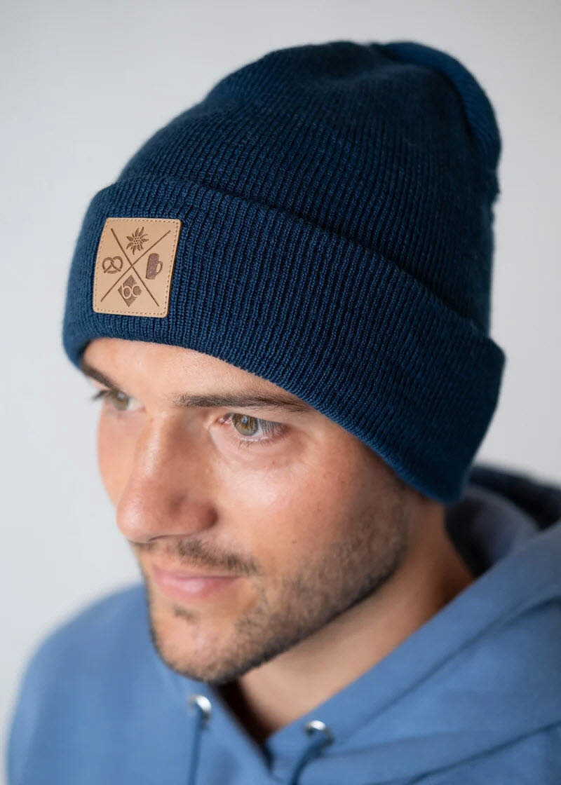 Bavarian Caps Hat White Cross