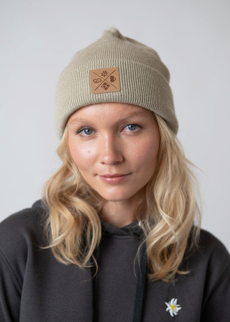 Bavarian Caps Hat Cross White