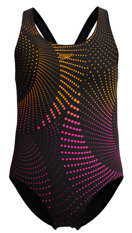 Speedo Girls' Digital Allover Swimsuit