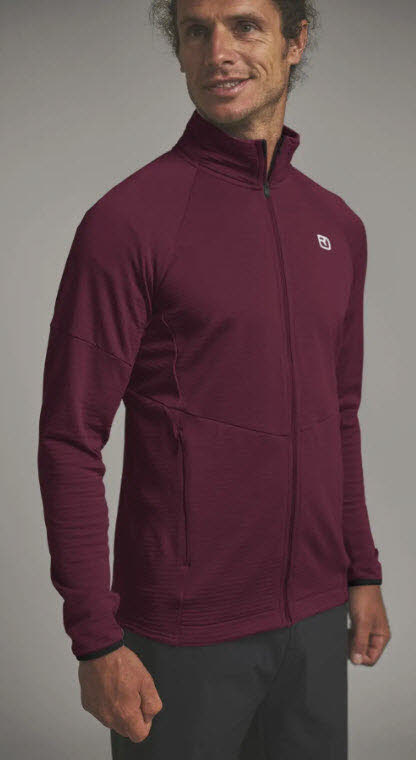 Ortovox FLEECE LIGHT GRID JACKET M