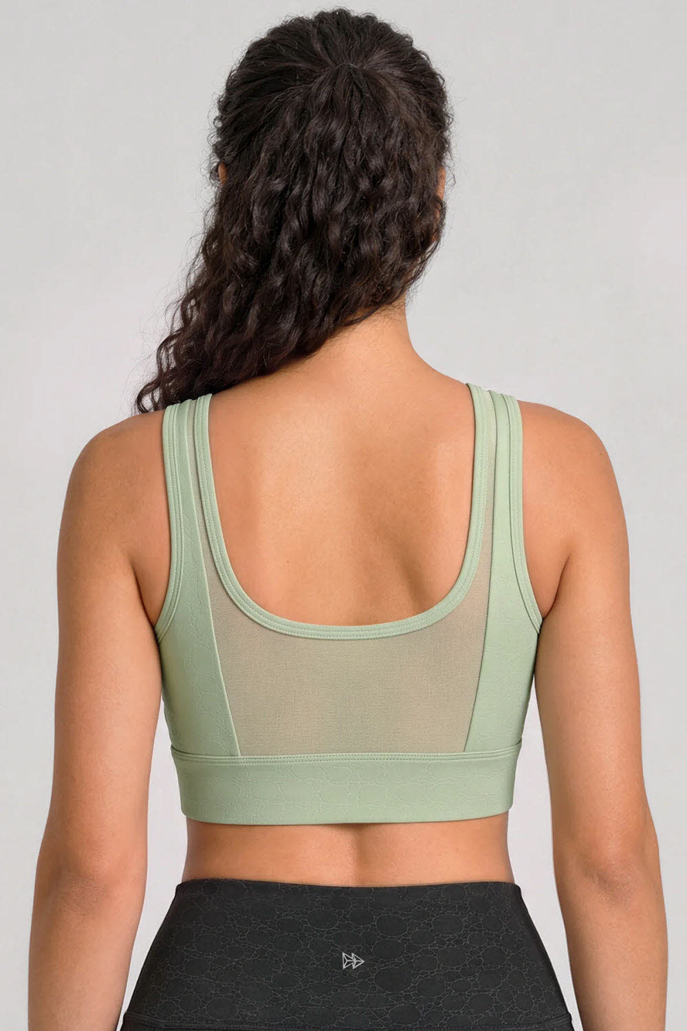 Yvette Sports Bra Zip Sandra