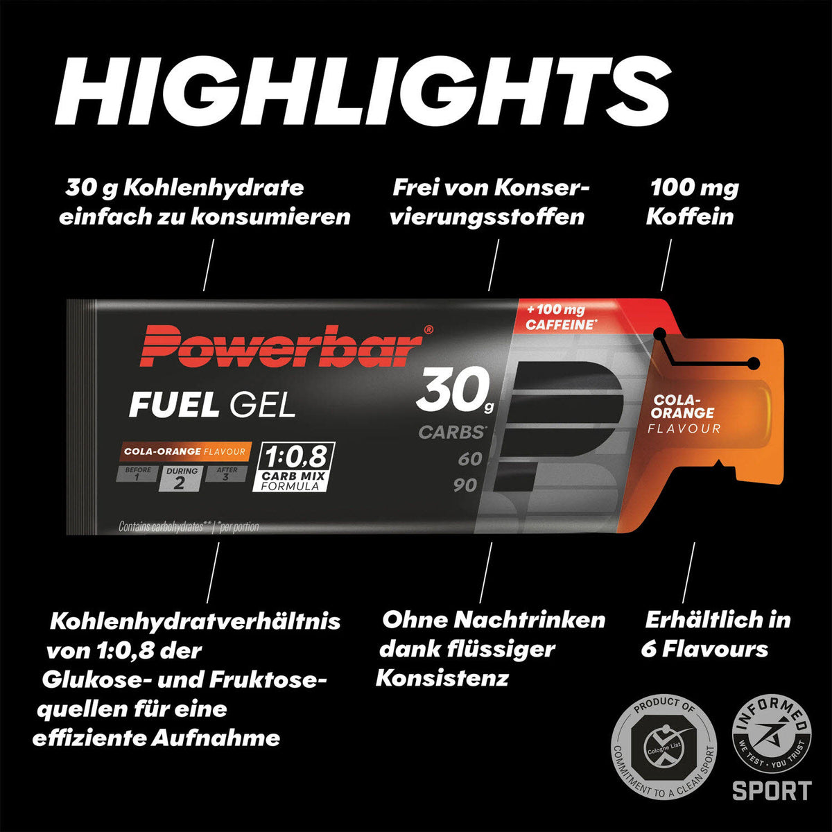 PowerBar PowerGel Fuel 30