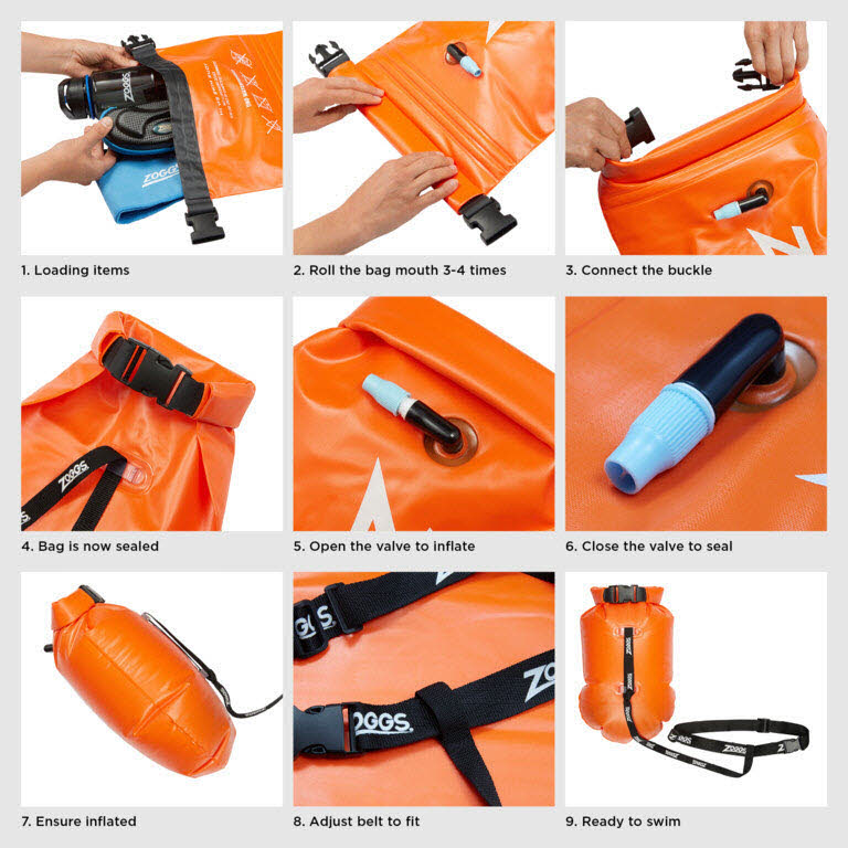 Zoggs Hi Viz Swim Buoy