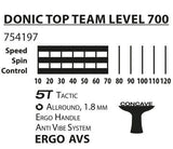 Donic Schildkröt Top Teams 700