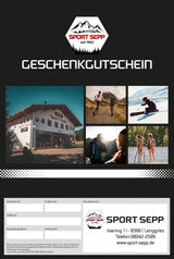 SPORT SEPP Geschenkgutschein
