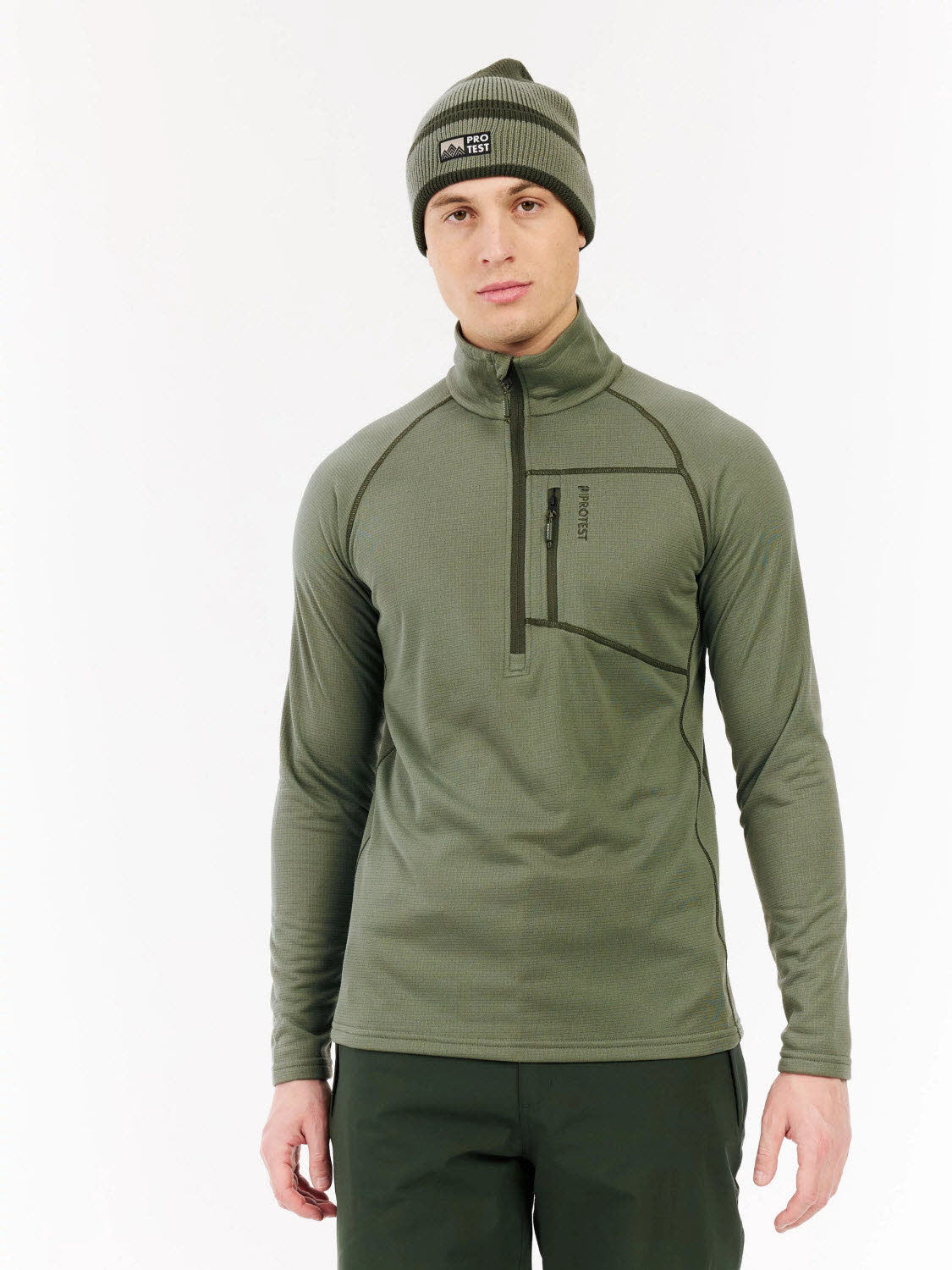 Protest PRTRekody 1/4 zip active top