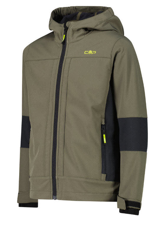 CMP KID JACKET FIX HOOD