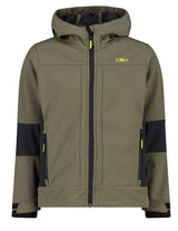 CMP KID JACKET FIX HOOD