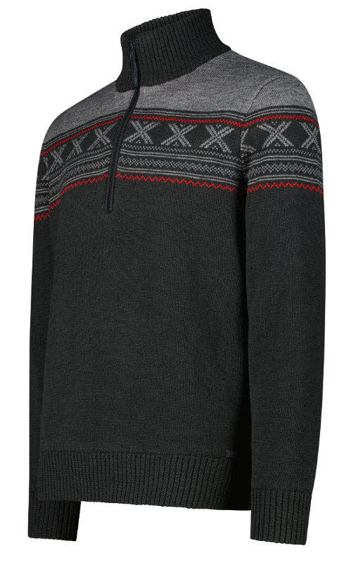 CMP MEN SWEAT KNITTED WP