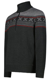 CMP MEN SWEAT KNITTED WP