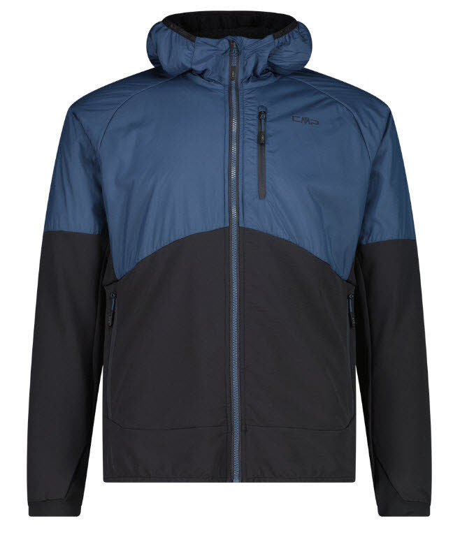CMP MAN JACKET HYBRID FIX HOOD