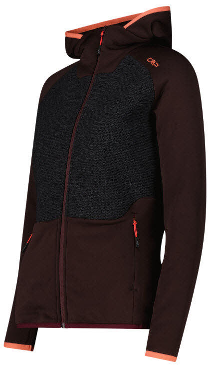 CMP WOMAN JACKET FIX HOOD
