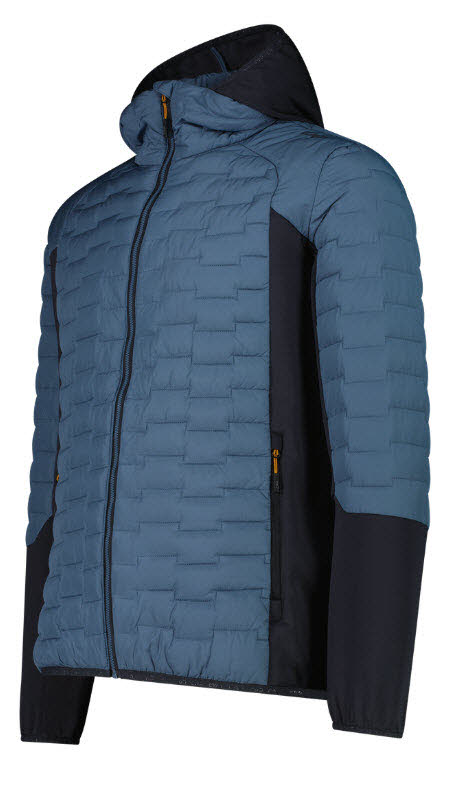 CMP MAN JACKET HYBRID FIX HOOD