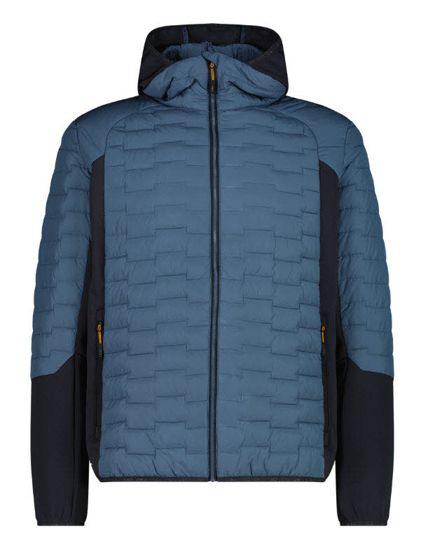 CMP MAN JACKET HYBRID FIX HOOD
