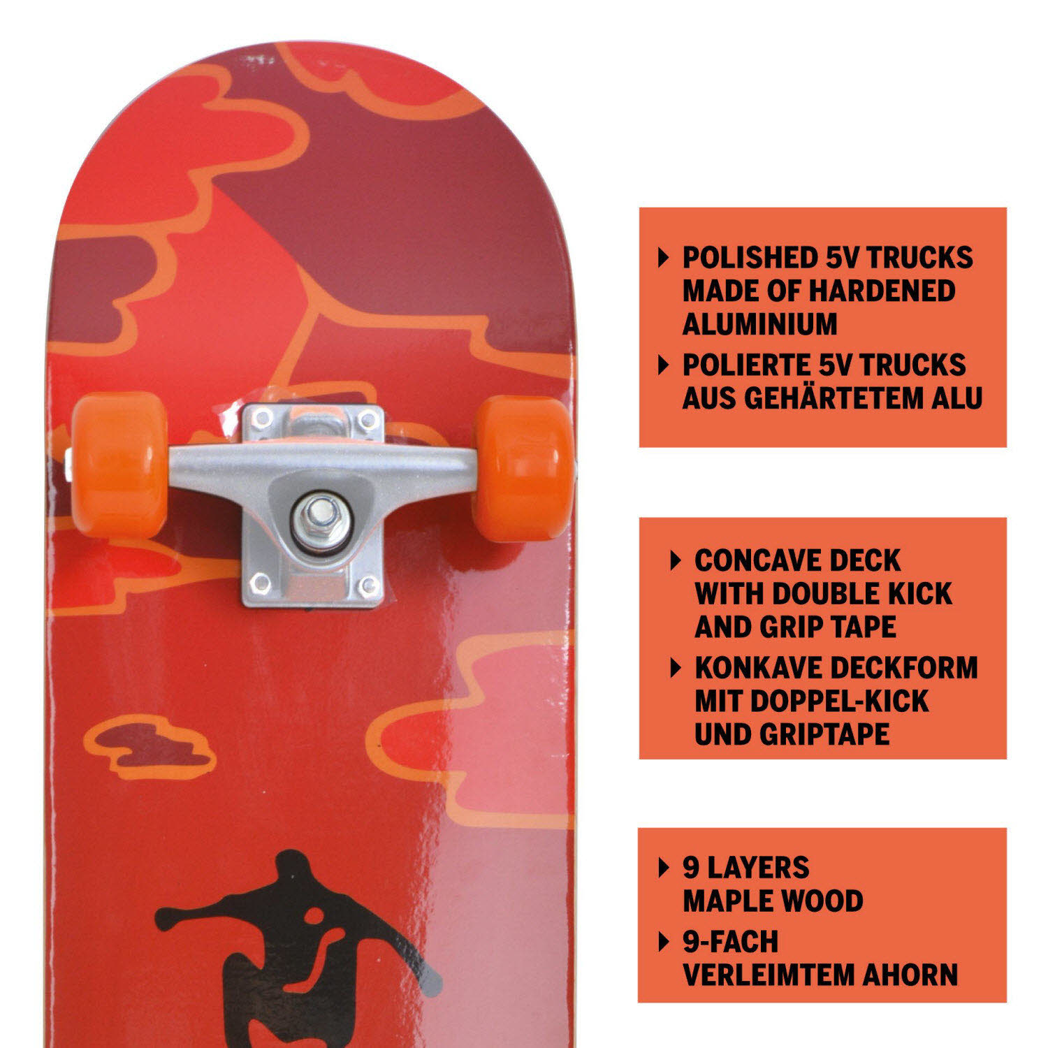 Schildkröt Skateboard KICKER 31"
