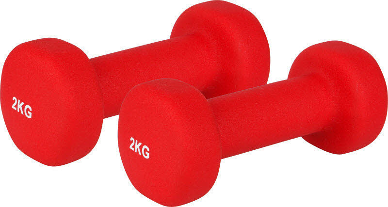 V3Tec Neoprenhantel 2x2,0kg