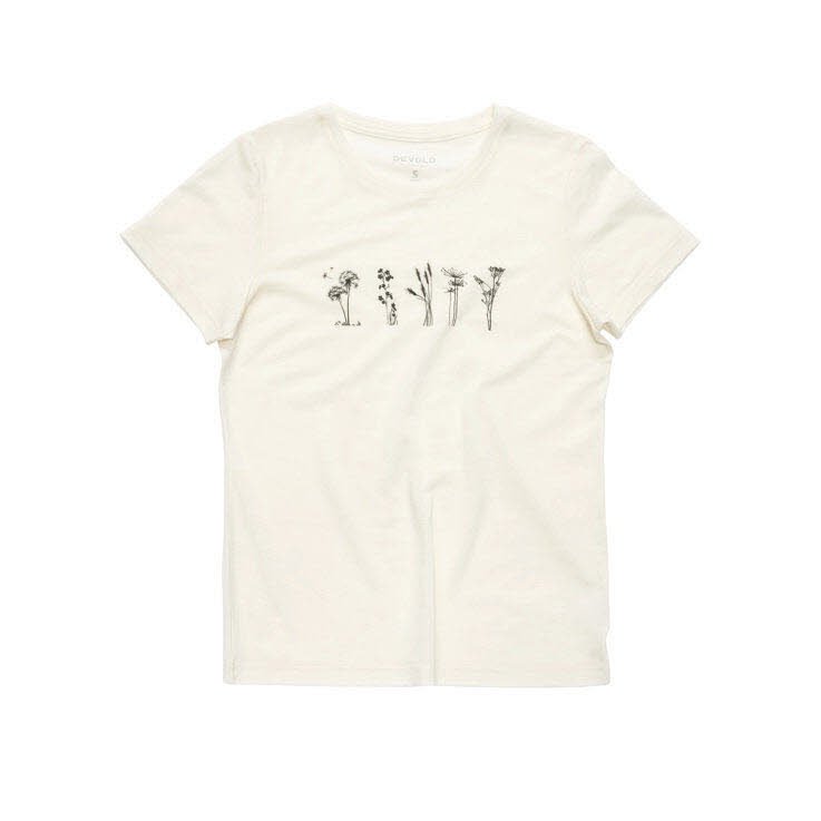 Devold CLASSIC FLOWERS TEE WMN