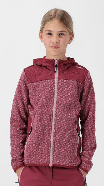 CMP KID G JACKET FIX HOOD