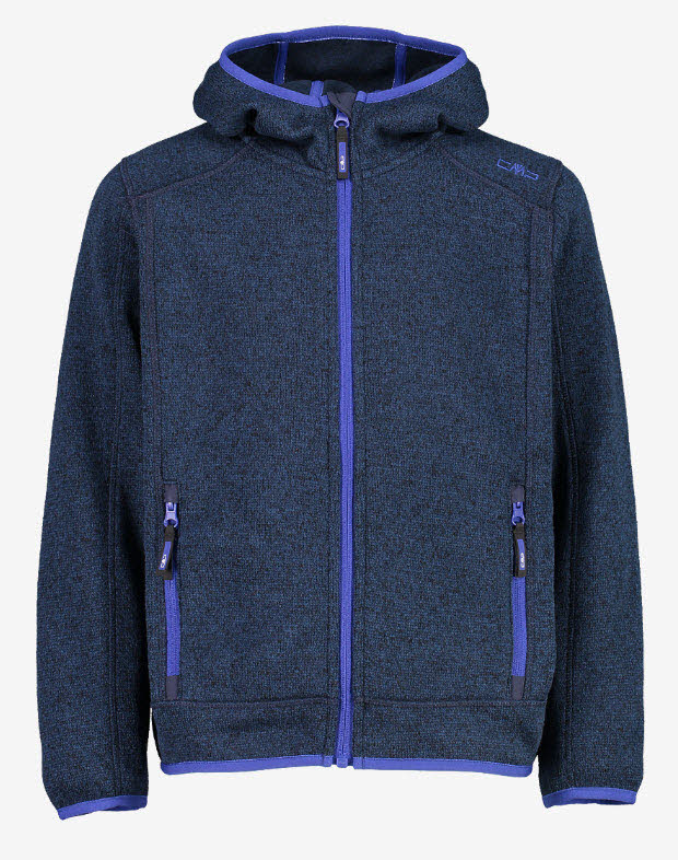 CMP KID JACKET FIX HOOD