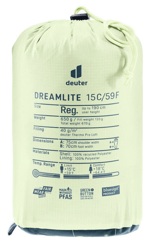 Deuter Dreamlite 15°C