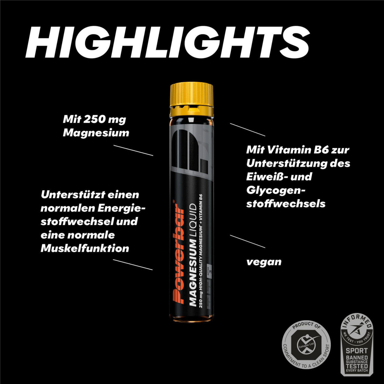 PowerBar Magnesium Liquid BlackLine