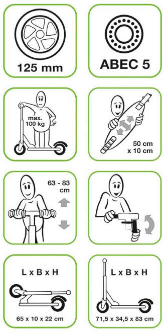 Muuwmi Aluminium Scooter JR