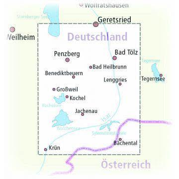 Rad und Wanderkarte