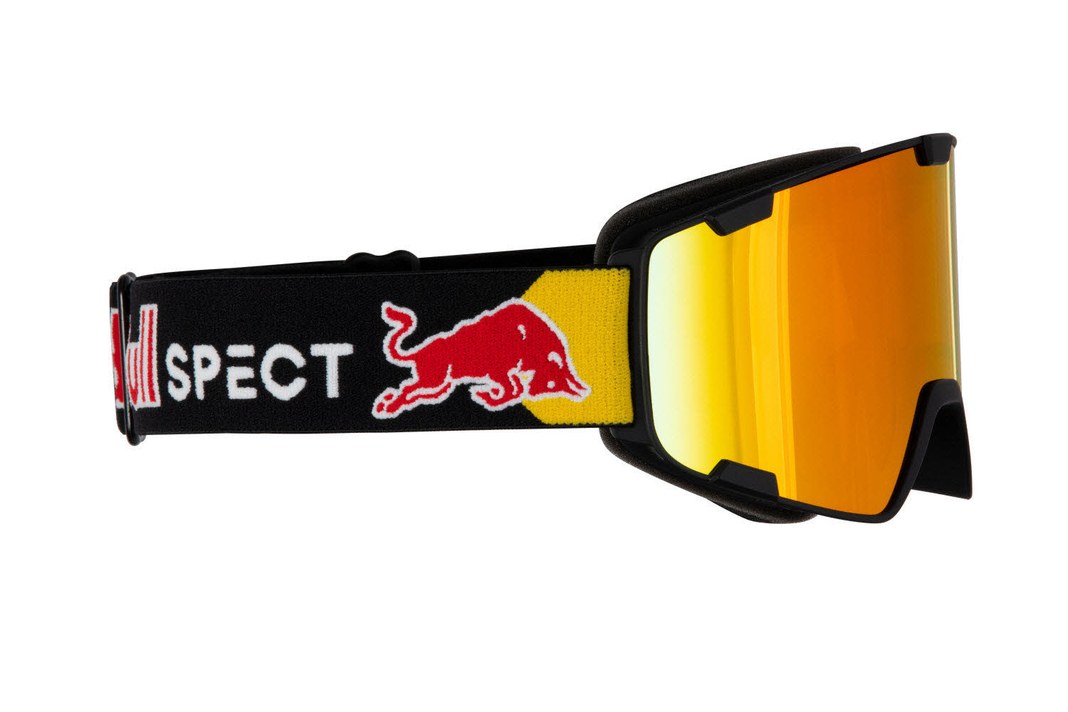 Red Bull Park verspiegelt rot