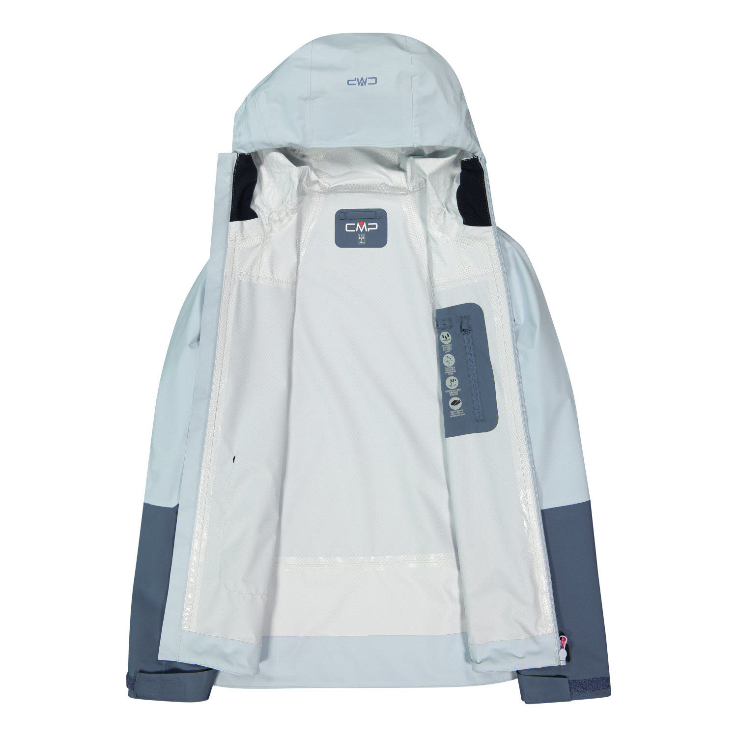 CMP WOMAN JACKET FIX HOOD