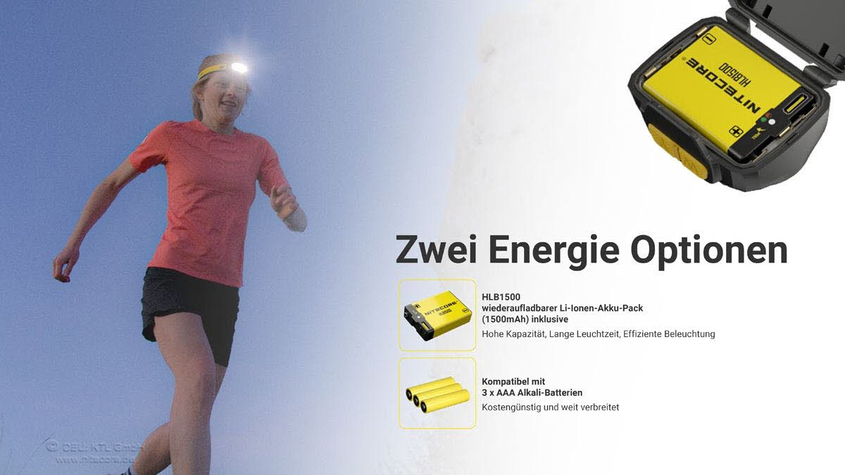 Nitecore UT27 MCT - 800 Lumen