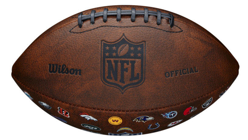 Wilson NFL OFF THROWBACK 32 TEAM LOGO