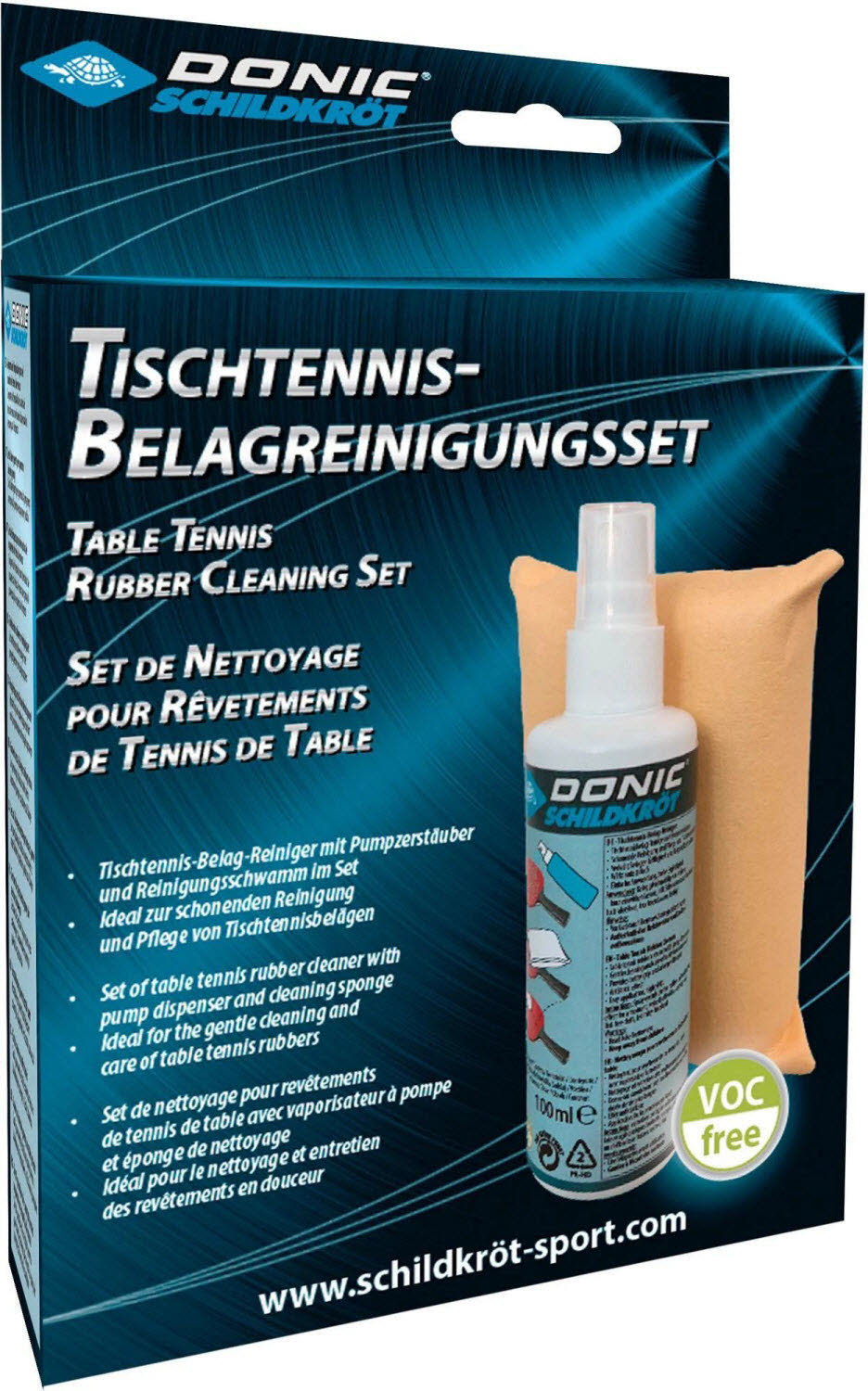 Donic Schildkröt TT- Belag-Reinigungsset