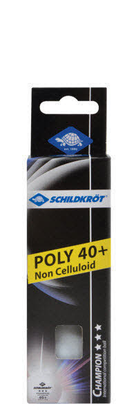 Donic Schildkröt TT-Ball 3-Stern CHAMPION POLY 40+
