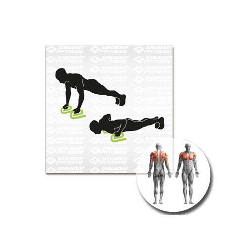 Schildkröt PUSH UP BARS 2er Set