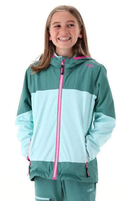 CMP KID G JACKET FIX HOOD