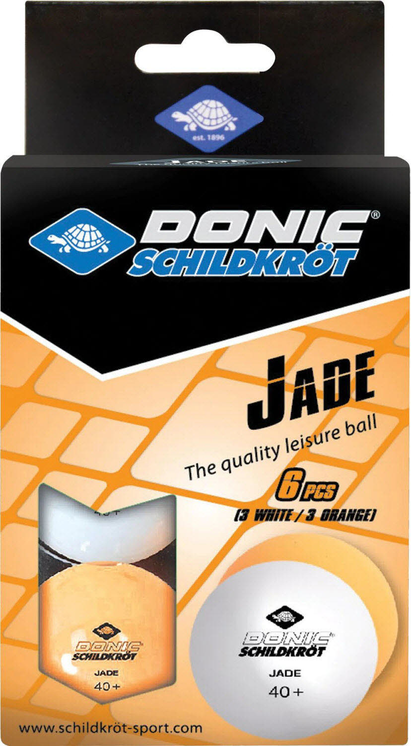 Donic Schildkröt TT-Ball JADE POLY 40+ 6er Pack