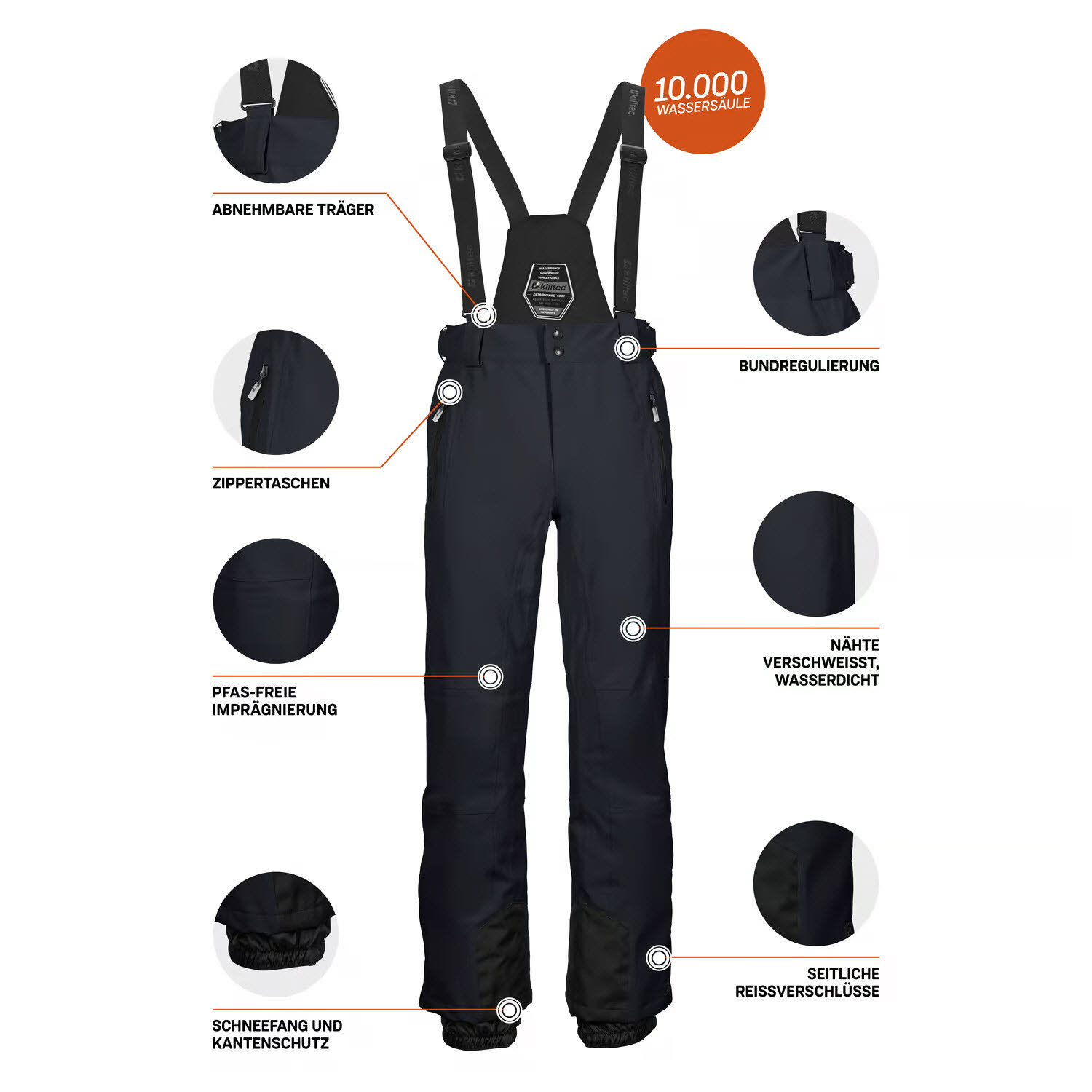 Killtec KSW 100 ENOSH MN SKI PNTS