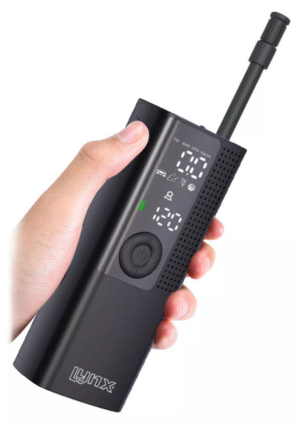 LYNX Mini Luftpumpe Akku Kompressor E-Blow 2
